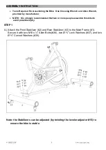 Предварительный просмотр 7 страницы Circuit Fitness AMZ-948BK-BT Assembly & Owners Manual