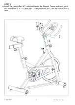 Предварительный просмотр 12 страницы Circuit Fitness AMZ-948BK-BT Assembly & Owners Manual