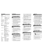 Preview for 2 page of Circuit-test DCL-280 Owner'S Manual