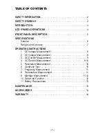 Preview for 3 page of Circuit-test DCL-420 User Manual