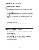 Preview for 10 page of Circuit-test DCL-420 User Manual