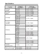 Preview for 5 page of Circuit-test DCL-620 User Manual