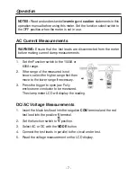 Preview for 7 page of Circuit-test DCL-620 User Manual