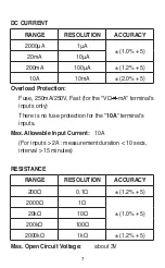 Preview for 7 page of Circuit-test DMR-1100A User Manual