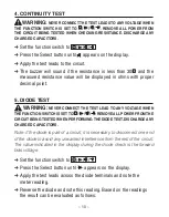 Preview for 12 page of Circuit-test DMR-1500 User Manual