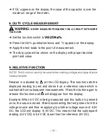 Предварительный просмотр 14 страницы Circuit-test DMR-1500 User Manual