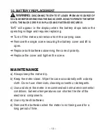 Preview for 15 page of Circuit-test DMR-1500 User Manual