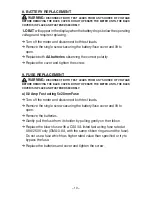 Preview for 12 page of Circuit-test DMR-2400 User Manual