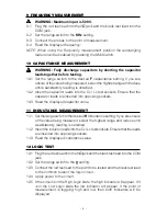 Preview for 8 page of Circuit-test DMR-3600 Owner'S Manual