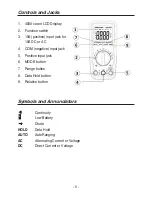 Preview for 5 page of Circuit-test DMR-6500 User Manual