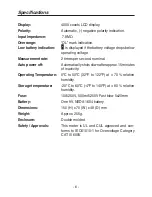 Preview for 6 page of Circuit-test DMR-6500 User Manual