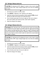 Preview for 12 page of Circuit-test DMR-6500 User Manual