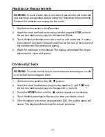 Preview for 15 page of Circuit-test DMR-6500 User Manual