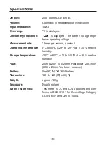 Preview for 6 page of Circuit-test DMR-6600 User Manual