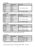 Preview for 7 page of Circuit-test DMR-6600 User Manual