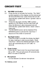 Preview for 7 page of Circuit-test DMS-4400 Manual