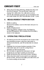 Preview for 9 page of Circuit-test DMS-4400 Manual