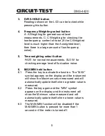 Preview for 7 page of Circuit-test DMS-4420 Manual