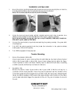 Preview for 4 page of Circuit-test PDC-6205 Operation Manual