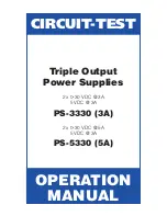 Circuit-test PS-3330 (3A) Operation Manual preview