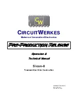 CircuitWerkes Sicon-8 Operation & Technical Manual preview