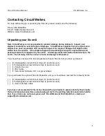 Preview for 4 page of CircuitWerkes Sicon-8 Operation & Technical Manual