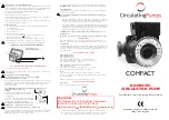 Circulating Pumps COMPACT CP21 Installation And Operating Instructions предпросмотр