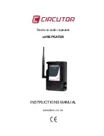 Preview for 1 page of Circutor airREPEATER Instruction Manual