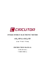 Предварительный просмотр 1 страницы Circutor AM2k-ITF Instruction Manual