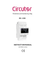 Circutor CBS-400B Instruction Manual preview