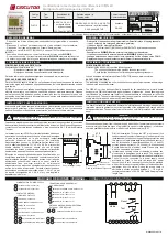 Preview for 1 page of Circutor CBS-4C Manual