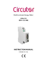 Предварительный просмотр 1 страницы Circutor CEM-C12 Instruction Manual