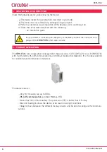 Предварительный просмотр 6 страницы Circutor CEM-C12c Instruction Manual