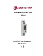 Circutor CEM-C6 Instruction Manual предпросмотр