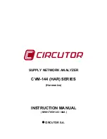 Circutor CVM-144 (HAR) User Manual предпросмотр