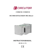 Circutor CVM-B100 Instruction Manual preview