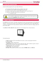 Предварительный просмотр 7 страницы Circutor CVM-C11 Instruction Manual