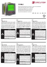 Предварительный просмотр 1 страницы Circutor CVM k2 Manual