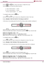 Предварительный просмотр 23 страницы Circutor DHC-96 Aac Instruction Manual