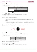 Предварительный просмотр 27 страницы Circutor DHC-96 Adc Instruction Manual