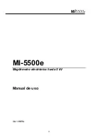 Preview for 2 page of Circutor Mi5500e User Manual