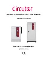 Circutor OPTIM HYB Series Instruction Manual preview