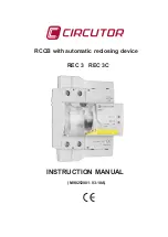 Preview for 1 page of Circutor P26121 Instruction Manual