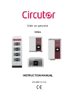 Circutor SVGm-3WF-100C-480 Instruction Manual предпросмотр