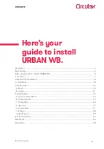 Preview for 3 page of Circutor URBAN WB Series Installation Manual