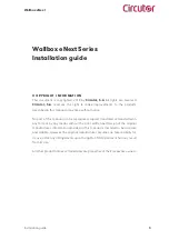 Preview for 3 page of Circutor Wallbox eNext M-C1 Installation Manual