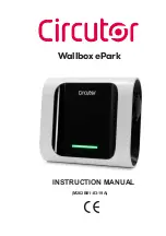 Предварительный просмотр 1 страницы Circutor Wallbox ePark Instruction Manual