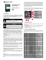 Circutor ZDU E-GSM-PLUS-V Installation Manual предпросмотр