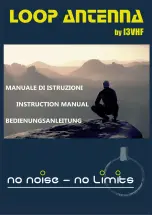 Ciro Mazzoni I3VHF LOOP ANTENNA Instruction Manual preview