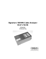 Cirris Signature 1000HN User Manual preview